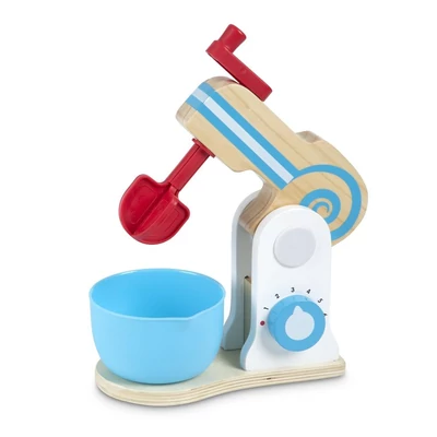 Kép 3/3 - Melissa & Doug Sütés-főzés, Fa tortakészítő szett