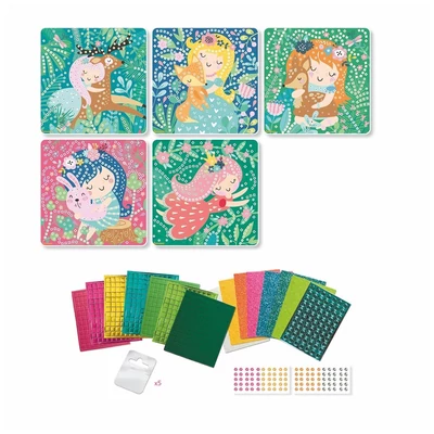 Kép 3/3 - Sycomore Stick'n Fun mozaikkép-készítő - az erdő hercegnői