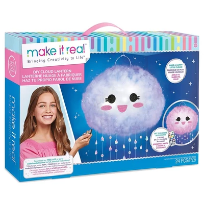 Kép 2/3 - Make It Real DIY felhő lampion készítő szett
