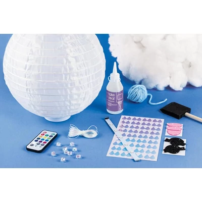 Kép 3/3 - Make It Real DIY felhő lampion készítő szett