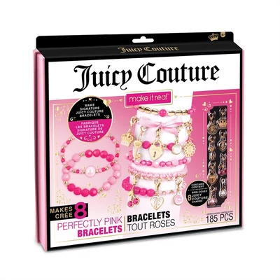 Kép 2/3 - Make It Real Juicy Couture karkötők - csak a pink