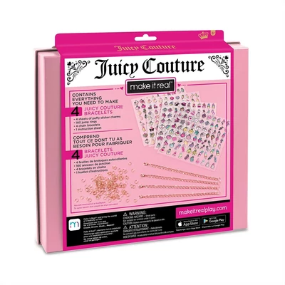 Kép 3/3 - Make It Real Juicy Couture karkötők - elbűvölő láncok