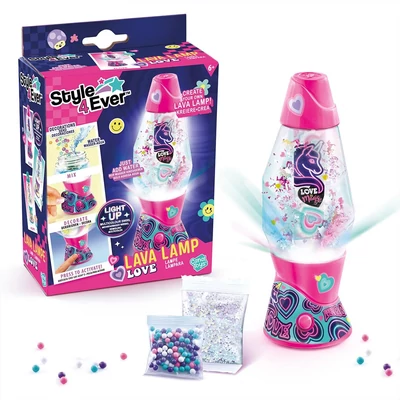 Kép 2/3 - Style 4 Ever Csináld magad mini láva lámpa – 3 féle