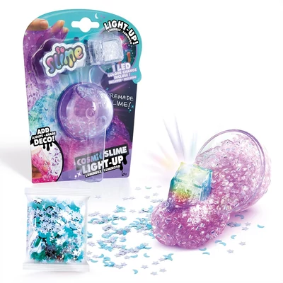 Kép 3/3 - So Slime LED-del világító kozmikus slime, 1 db-os, többféle