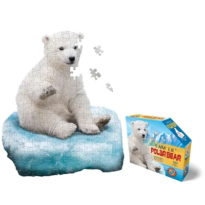 Kép 2/3 - Wow Puzzle junior 100 db - Jegesmedve