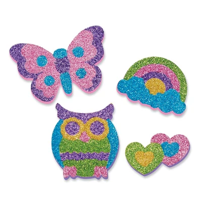 Kép 3/3 - Melissa & Doug Kreatív játék, Glitter pufi matrica készítő, barátság