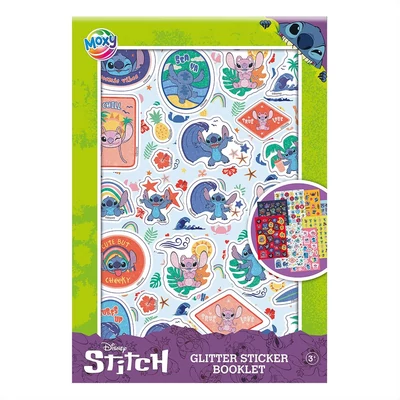 Kép 2/3 - Moxy Stitch csillogó matricák, 8 ív