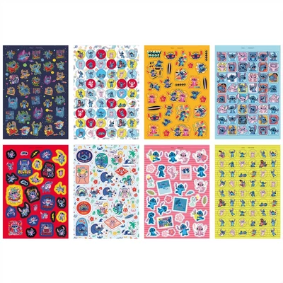 Kép 3/3 - Moxy Stitch csillogó matricák, 8 ív