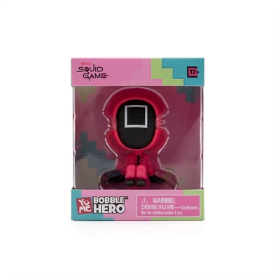 Kép 3/3 - YuMe Squid Game Bobble Hero mini figura ablakos dobozban - Őr