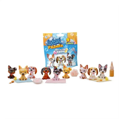 Kép 2/3 - Washy Friends Color Reveal Pancsoló kutyusok meglepetés tasakban - többféle