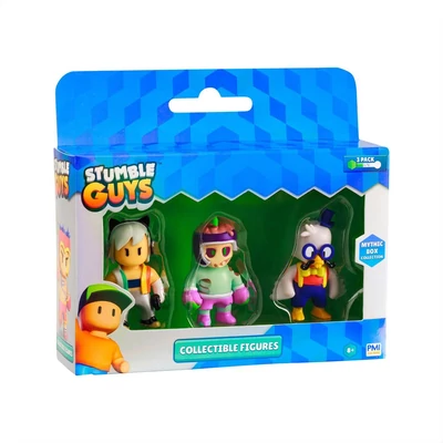 Kép 3/3 - Stumble Guys mini figurák, 3 db, 3. sorozat - többféle