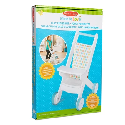 Kép 2/3 - Melissa & Doug, babák és babaházak, játék babakocsi