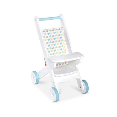 Kép 3/3 - Melissa & Doug, babák és babaházak, játék babakocsi