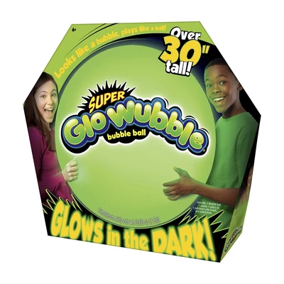 Kép 2/3 - Világító Super Glo Wubble, 75 cm - zöld