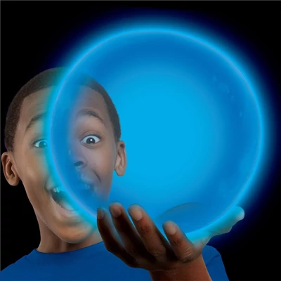 Kép 3/3 - Világító Tiny Glo Wubble, 30 cm - kék