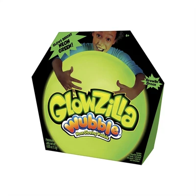Kép 2/3 - Világító Glowzilla Wubble, 75 cm - neon zöld
