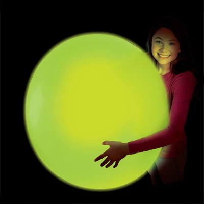 Kép 3/3 - Világító Glowzilla Wubble, 75 cm - neon zöld