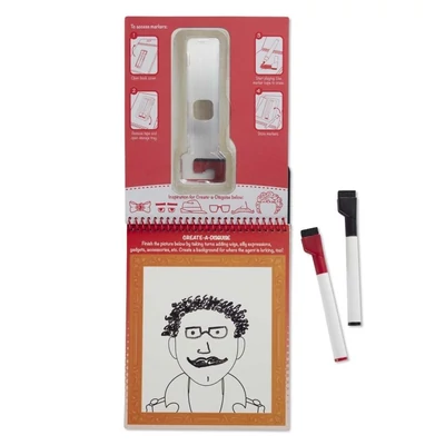 Kép 3/3 - Melissa & Doug Kreatív játék, Letörölhető lapok, kémjátszma