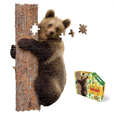 Kép 2/3 - WOW Puzzle junior 100 db - Medve