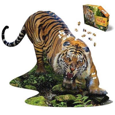 Kép 2/3 - WOW Puzzle 1000 db - Tigris