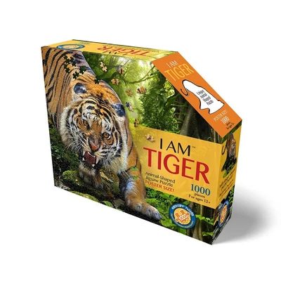 Kép 3/3 - WOW Puzzle 1000 db - Tigris
