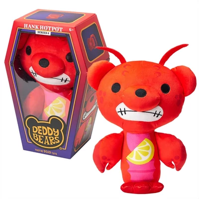 Kép 2/3 - Deddy Bear Hank plüss koporsóban, 4. sorozat, 30 cm-es - Hank Hotpot