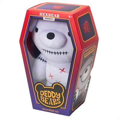 Kép 3/3 - Deddy Bear Hank plüss koporsóban, 4. sorozat, 30 cm-es - Hexbear