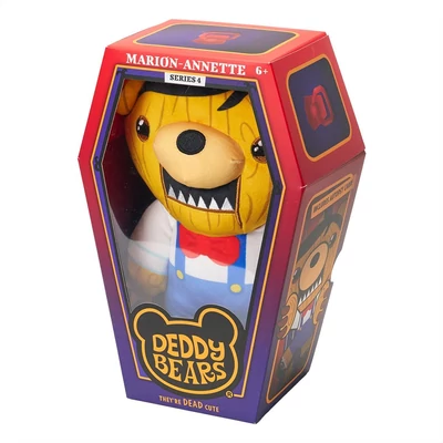 Kép 3/3 - Deddy Bear Hank plüss koporsóban, 4. sorozat, 30 cm-es - Marion-Annette