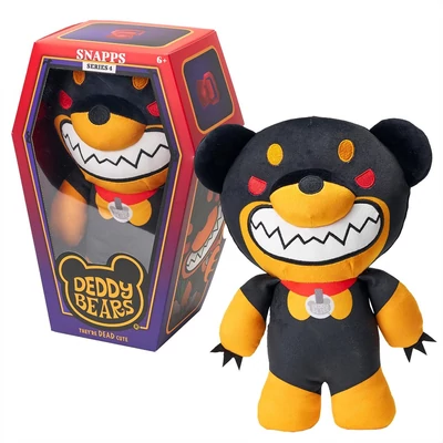 Kép 2/3 - Deddy Bear Hank plüss koporsóban, 4. sorozat, 30 cm-es - Snappers