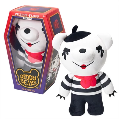 Kép 2/3 - Deddy Bear Hank plüss koporsóban, 4. sorozat, 30 cm-es - Flippe-Flop