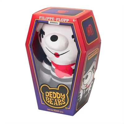 Kép 3/3 - Deddy Bear Hank plüss koporsóban, 4. sorozat, 30 cm-es - Flippe-Flop
