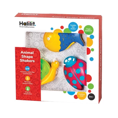 Kép 2/3 - Halilit Állat formájú csörgőkészlet