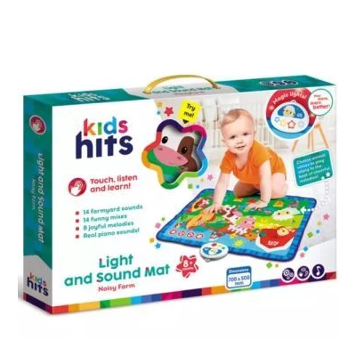 Kids Hits: Játszószőnyeg hang- és fényhatásokkal - Zajos farm