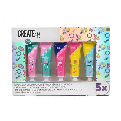Kép 2/3 - Canenco, Create It! Kézkrém és testápoló 5 darabos szett