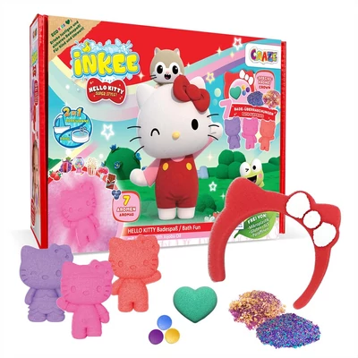 Kép 2/3 - Craze Inkee vegán fürdő nagy szett -  Hello Kitty