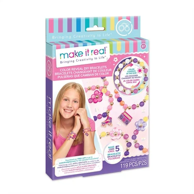 Kép 2/3 - Make It Real Bájos karkötők Színváltós csináld magad karkötők