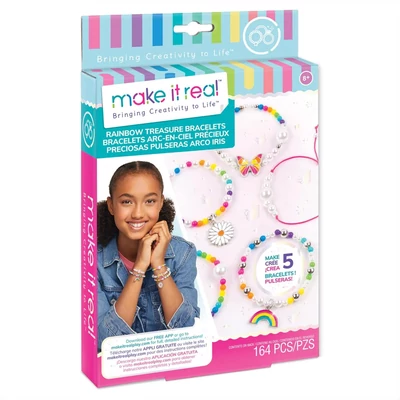 Kép 2/3 - Make It Real Bájos karkötők, A szivárvány kincsei