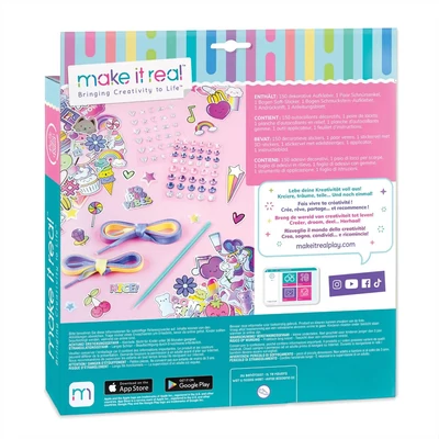 Kép 3/3 - Make It Real Sticker Chic cipődíszítés - a szivárványos út divatja
