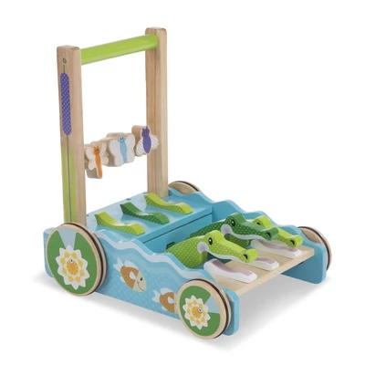 Kép 3/3 - Melissa & Doug Bébijáték, Kroki kattogtató tologató