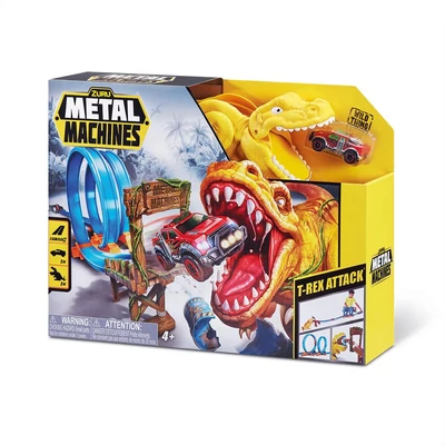 Kép 3/5 - Metal Machines T-Rex támadás játékszett