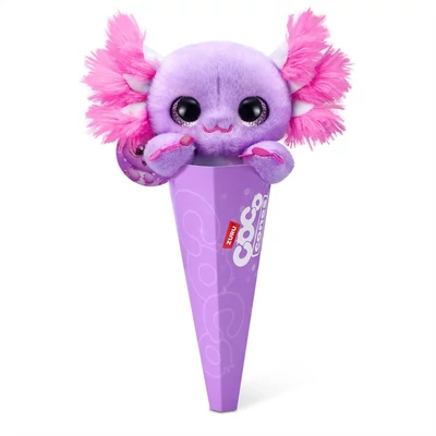 Kép 2/3 - Zuru Coco Cones Originals, 1. sorozat - Pebbles axolotl plüss