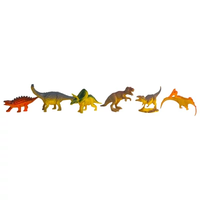 Kép 4/4 - Állat klt., dínók, 6 db, 5x14 cm pvc hengerben 12 db/disp.