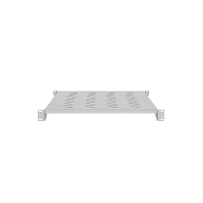 Kép 4/4 - Lanberg 19" fix polc/tálca 1U/483x700mm 15kg maximum terhelhetőség szürke