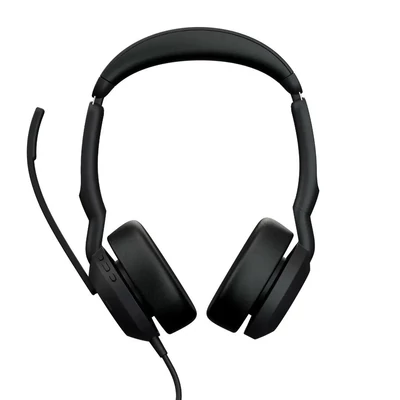 Jabra Evolve2 50 USB-C/A MS Stereo Bluetooth Headset Black