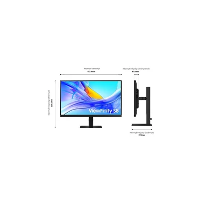 Kép 5/7 - Samsung 27" LS27D800EAUXEN LED