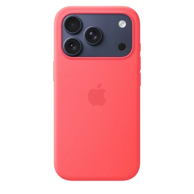 Kép 4/4 - Apple iPhone 17 Pro Silicone Case with MagSafe - Bright Guava (SEASONAL)