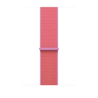Apple Watch 46mm Sport Loop: Bright Guava Sport Loop (SEASONAL)