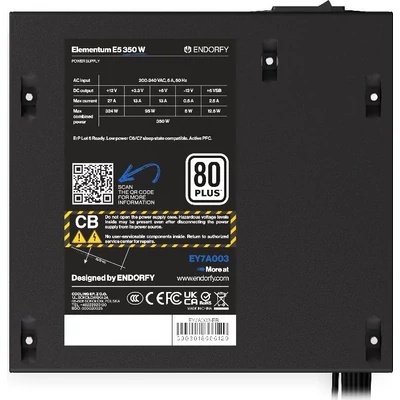 Kép 6/8 - Endorfy 350W 80+ Elementum E5