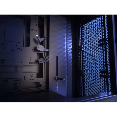 Kép 10/10 - Corsair Frame 4000D számítógépház - edzett üveg, moduláris, fekete