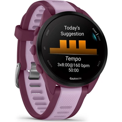 Kép 6/13 - Garmin Forerunner 165 Music Lilac Okosóra